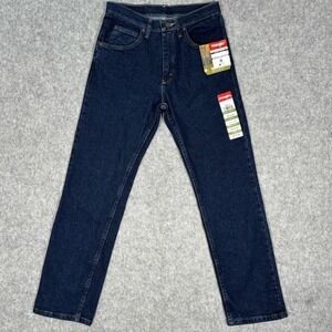 Wrangler 5 Star Heritage Relaxed Fit Jeans Premium Denim 29x30 Workwear New